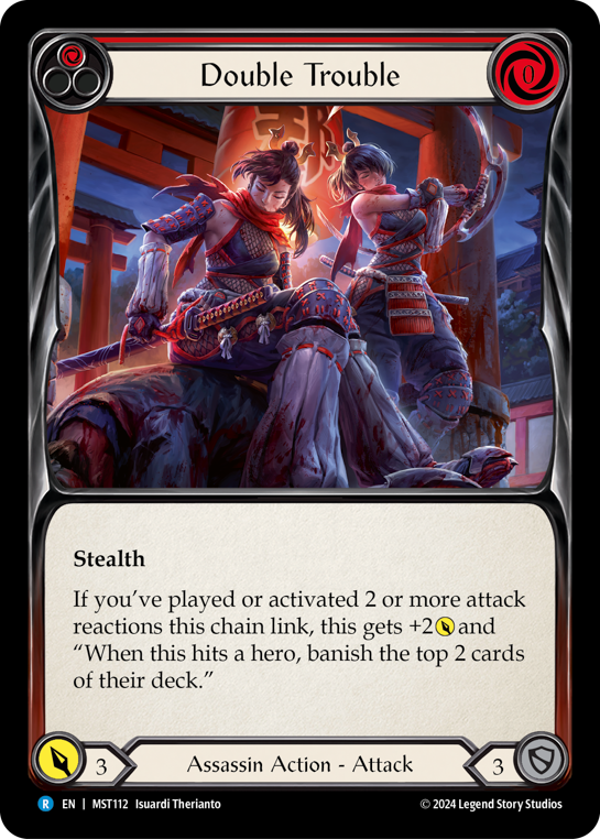 Double Trouble (Red) | Rare [Rainbow Foil]