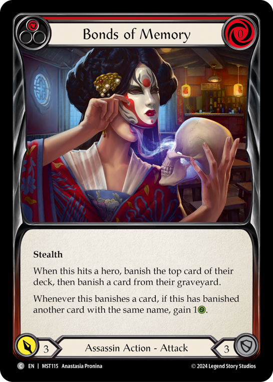 Bonds of Memory (Red) | Common