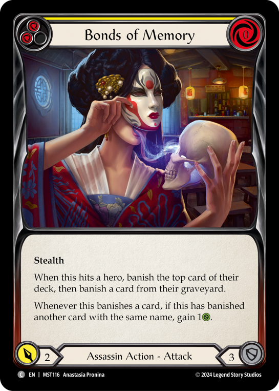 Bonds of Memory (Yellow) | Common [Rainbow Foil]