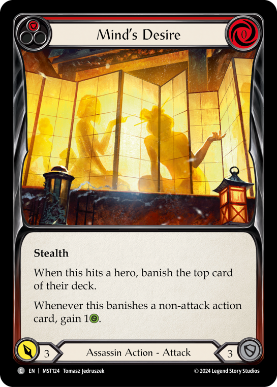 Mind's Desire (Red) | Common [Rainbow Foil]