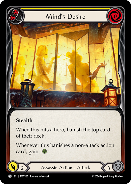 Mind's Desire (Yellow) | Common [Rainbow Foil]