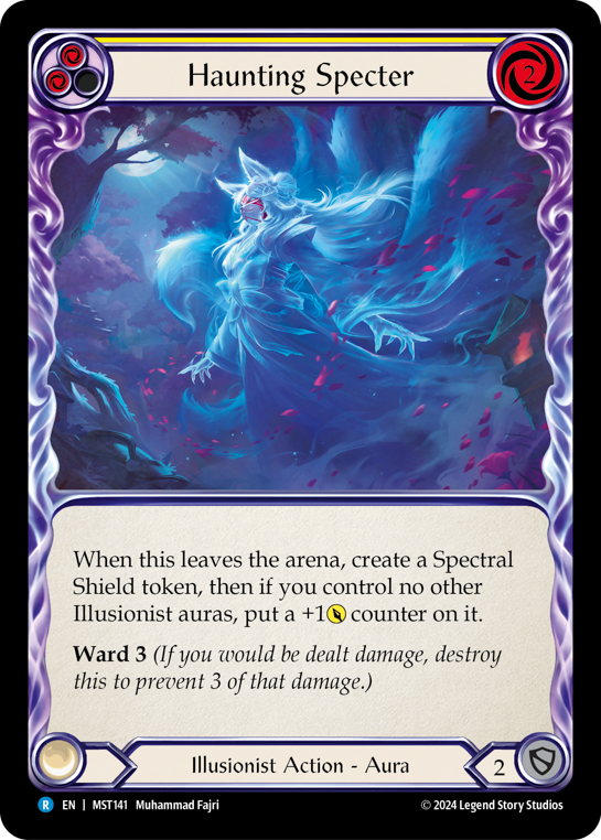 Haunting Specter (Yellow) | Rare [Rainbow Foil]