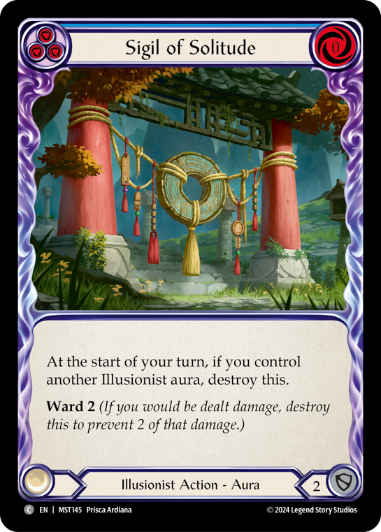 Sigil of Solitude (Blue) | Common [Rainbow Foil]
