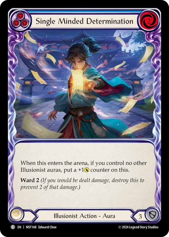 Single Minded Determination (Blue) | Common