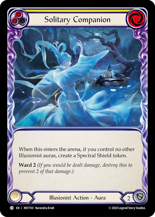 Solitary Companion (Yellow) | Common [Rainbow Foil]