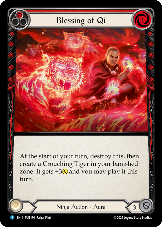 Blessing of Qi (Red) | Rare