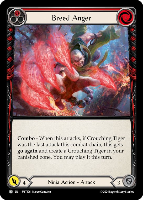 Breed Anger (Red) | Common [Rainbow Foil]