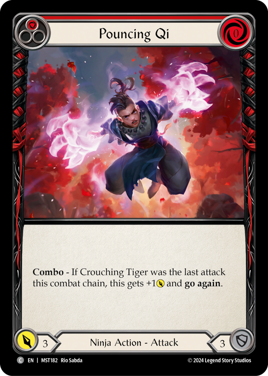 Pouncing Qi (Red) | Common