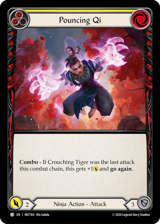 Pouncing Qi (Yellow) | Common