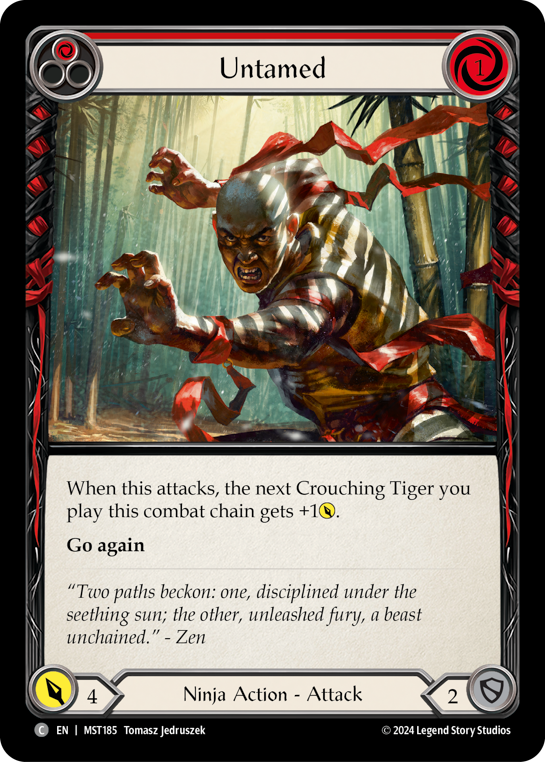 Untamed (Red) | Common [Rainbow Foil]