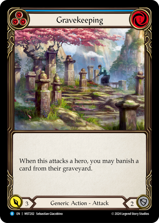 Gravekeeping (Blue) | Rare