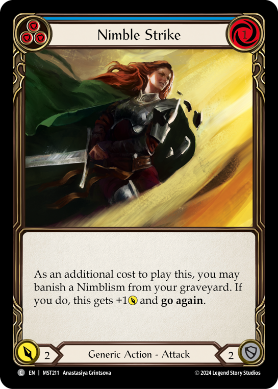 Nimble Strike (Blue) | Common