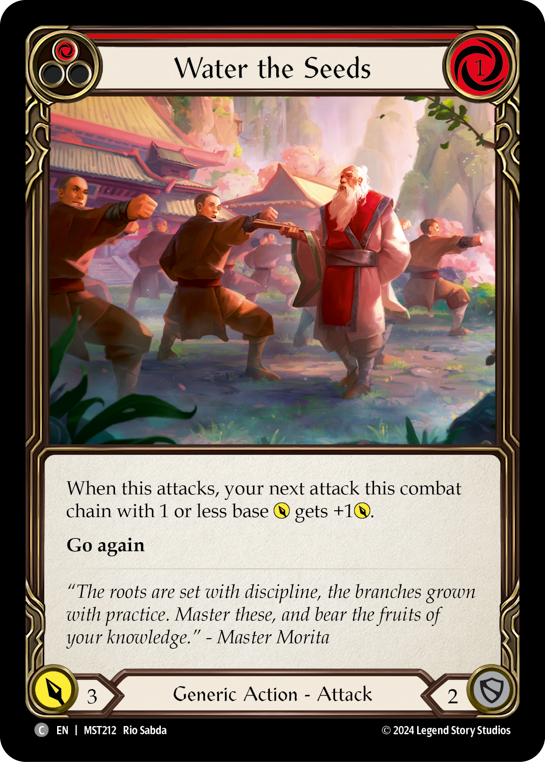 Water the Seeds (Red) | Common [Rainbow Foil]