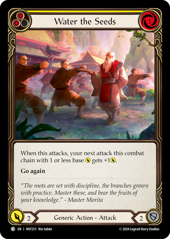 Water the Seeds (Yellow) | Common [Rainbow Foil]