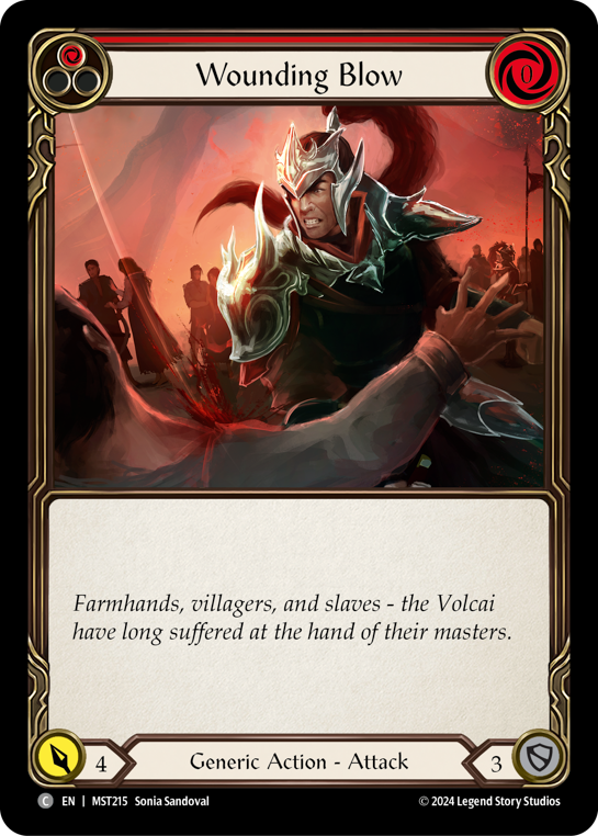 Wounding Blow (Red) | Common