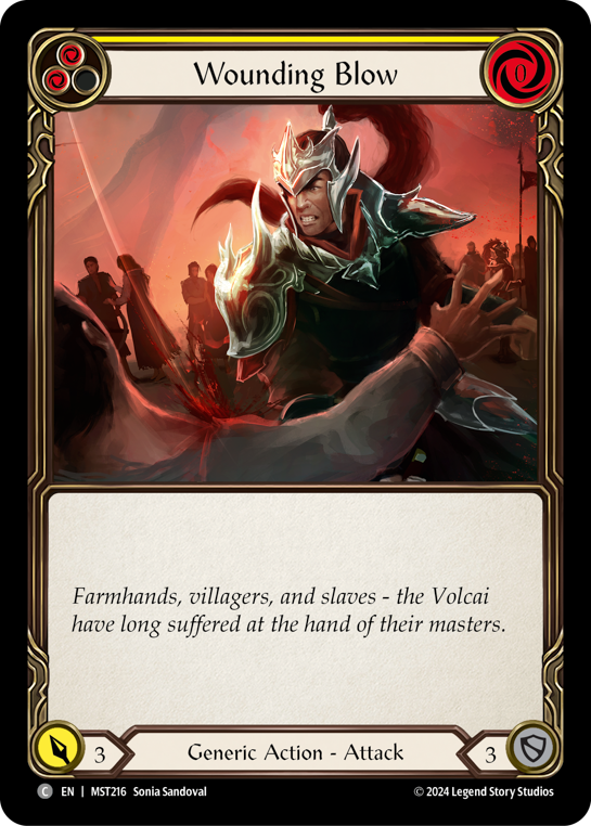 Wounding Blow (Yellow) | Common