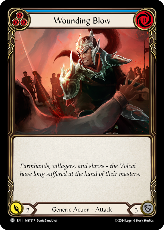 Wounding Blow (Blue) | Common