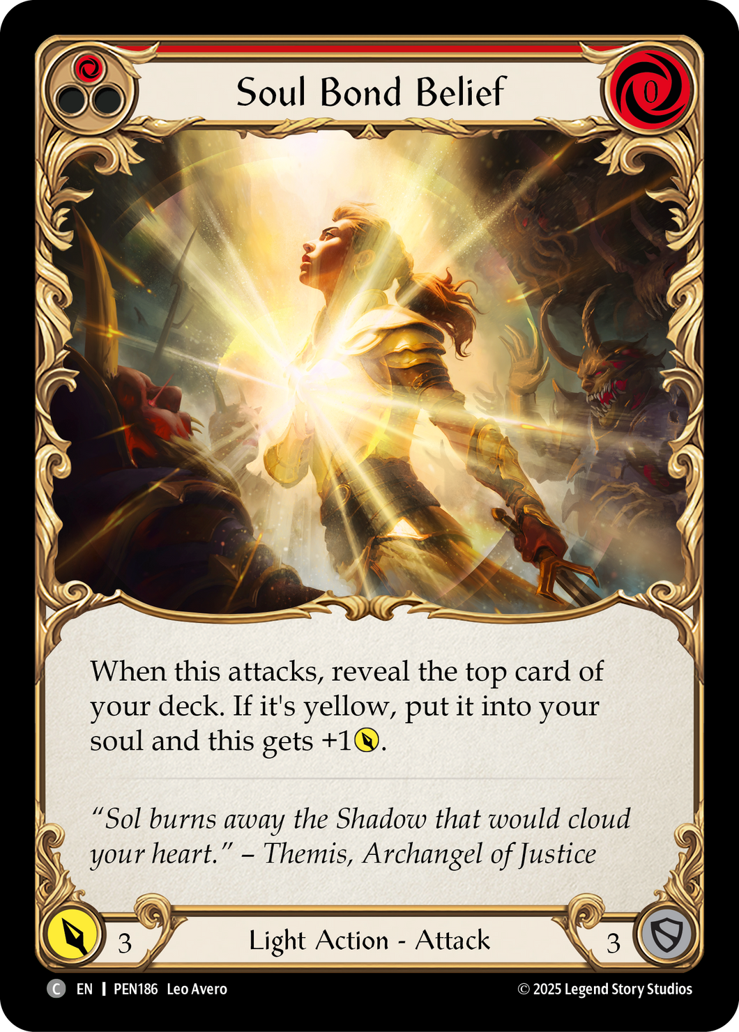 Soul Bond Belief (Red) | Common – Fabarmory.com
