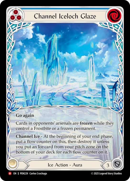 Channel Iceloch Glaze | Majestic [Cold Foil] – Fabarmory.com
