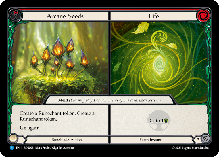 Arcane Seeds <> Life | Rare
