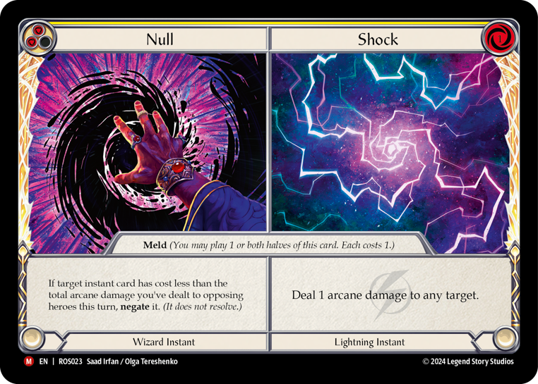 Null <> Shock | Majestic [Rainbow Foil]