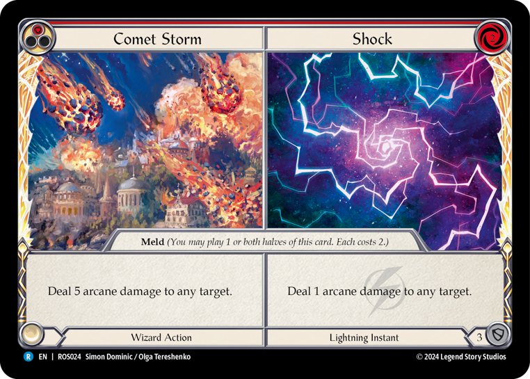 Comet Storm <> Shock | Rare [Rainbow Foil]