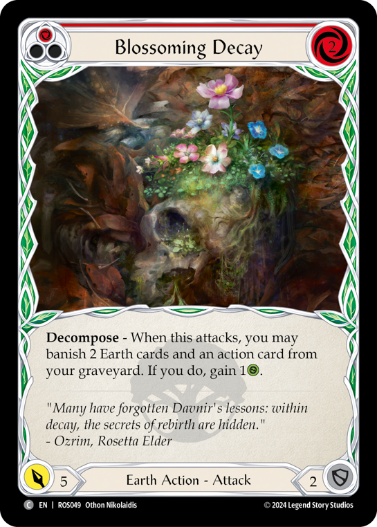 Blossoming Decay (Red) | Common [Rainbow Foil]