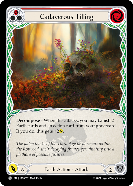 Cadaverous Tilling (Red) | Common [Rainbow Foil]