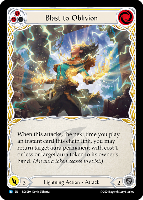 Blast to Oblivion (Yellow) | Rare