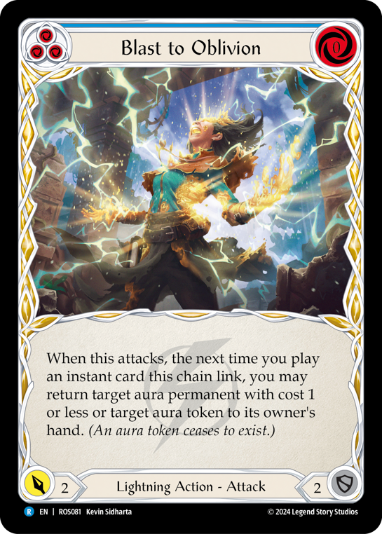 Blast to Oblivion (Blue) | Rare