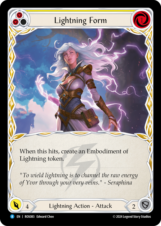 Lightning Form (Yellow) | Rare [Rainbow Foil]