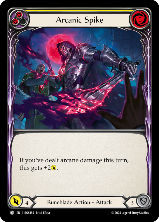 Arcanic Spike (Yellow) | Common