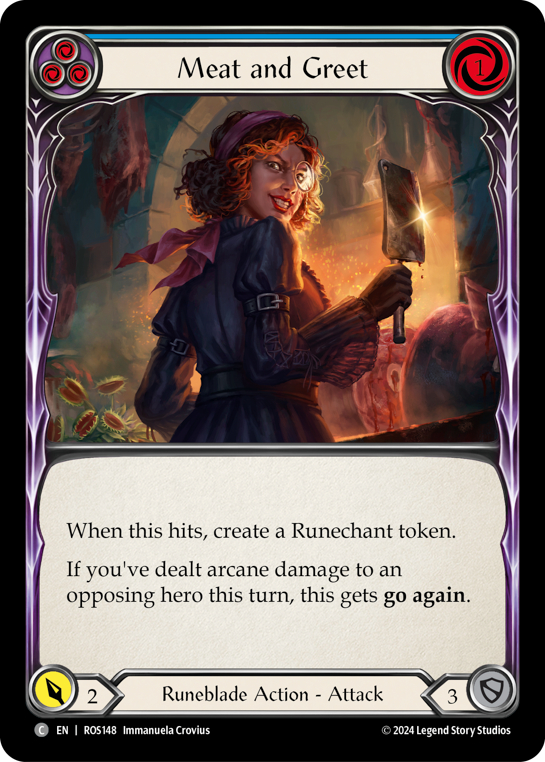 Meat and Greet (Blue) | Common