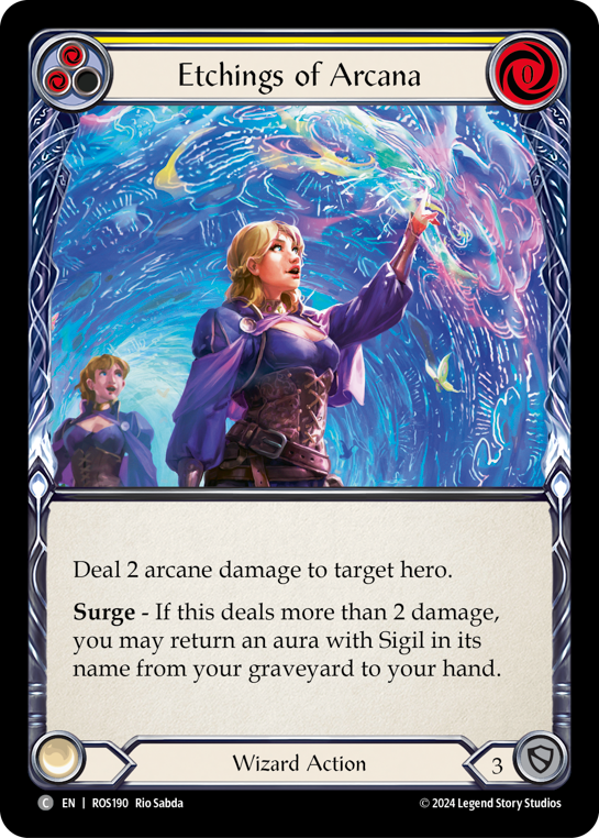 Etchings of Arcana (Yellow) | Common