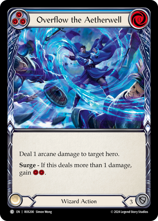 Overflow the Aetherwell (Blue) | Common