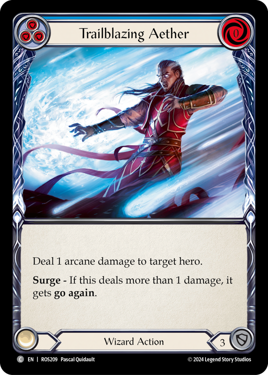 Trailblazing Aether (Blue) | Common
