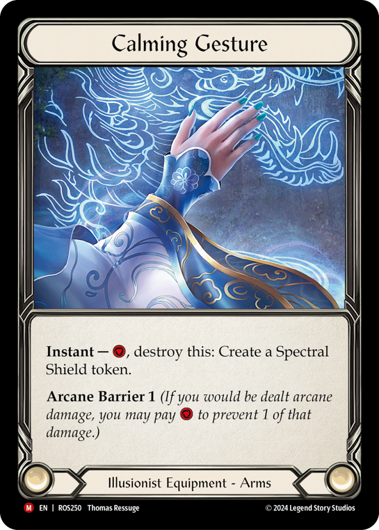 Calming Gesture | Majestic [Cold Foil]