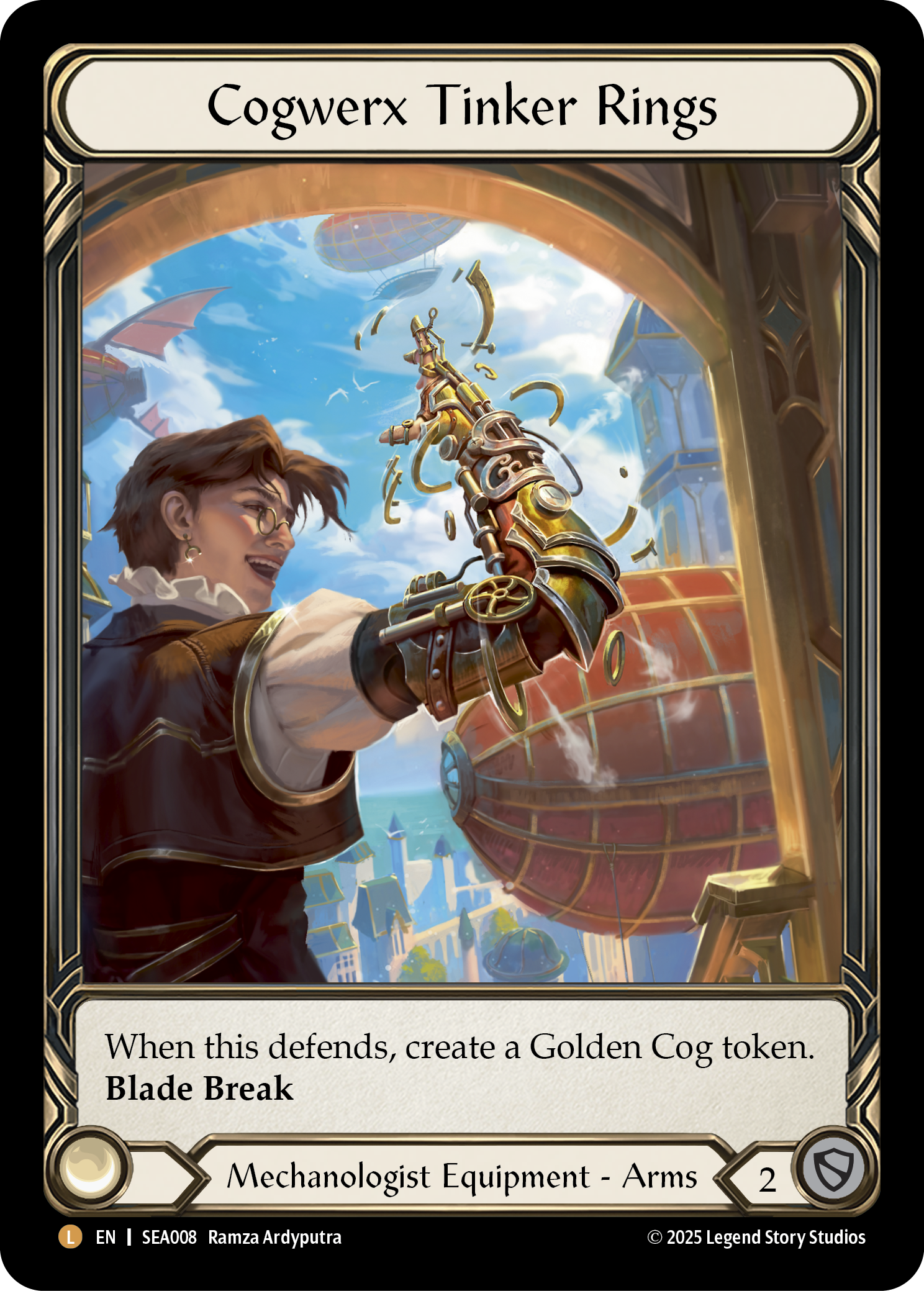 FAB Adaptive Alpha Mold Cold Foil FLESH AND BLOOD tcg Crazy Brew