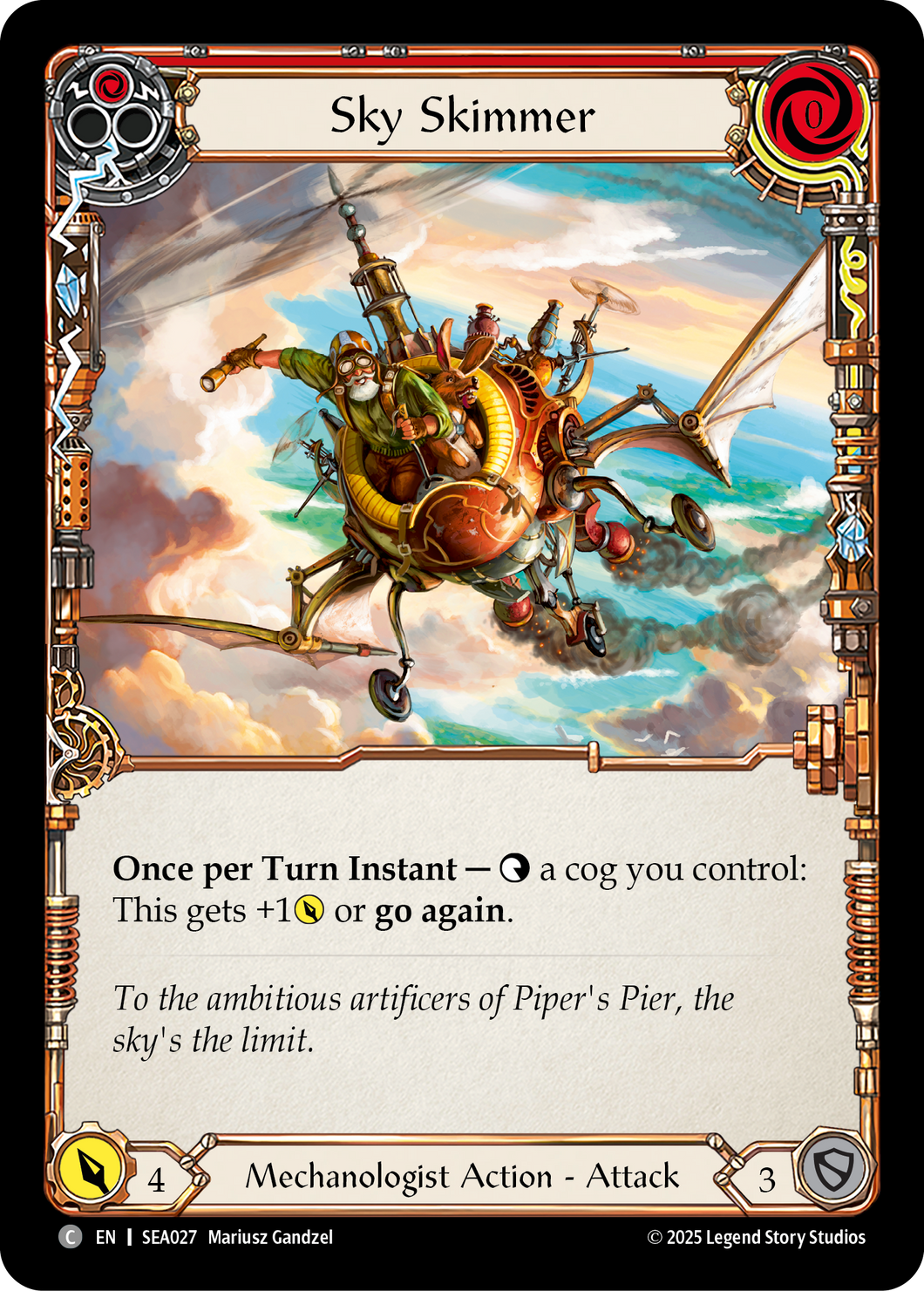 Sky Skimmer (Red) | Common