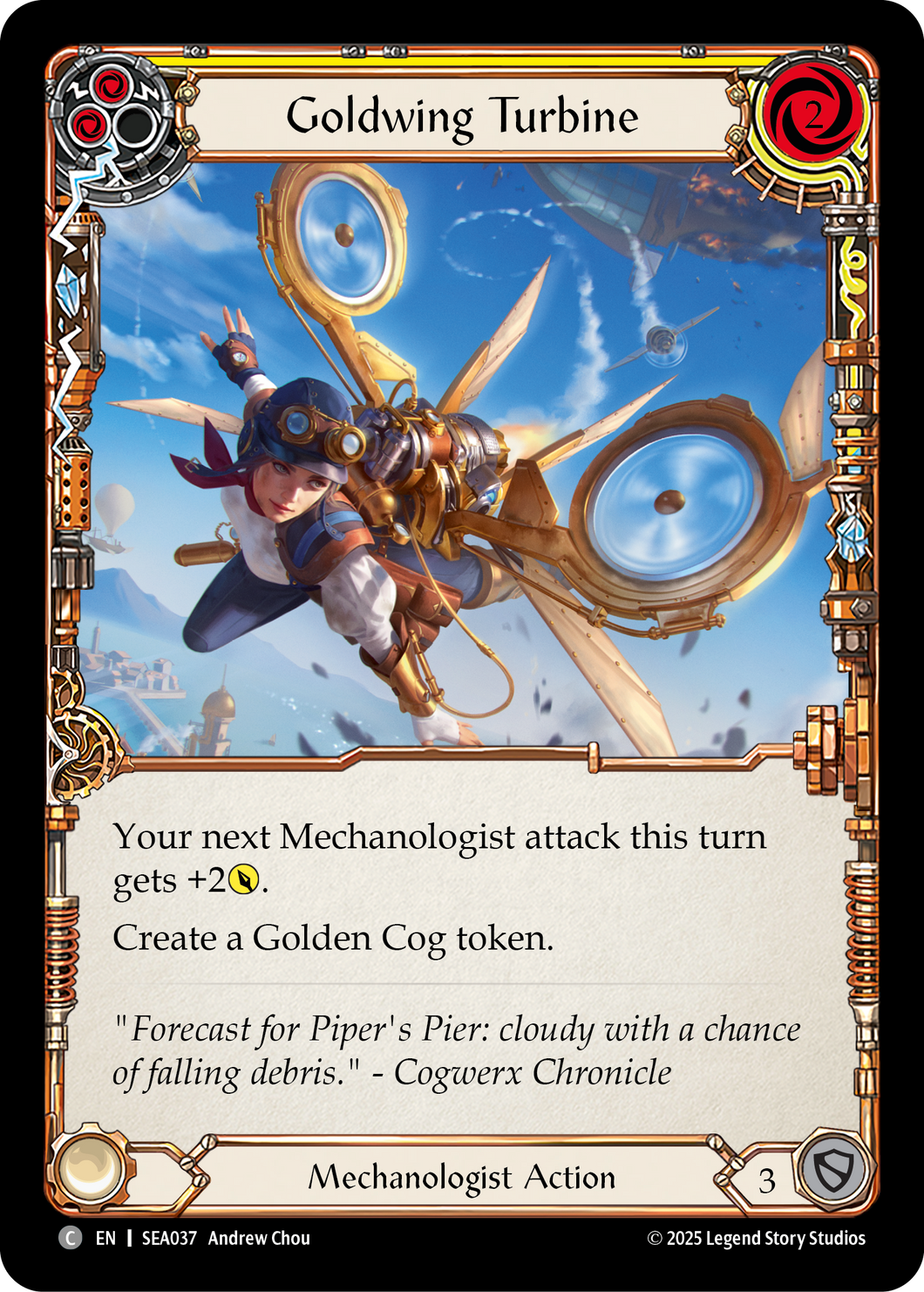 Goldwing Turbine (Yellow) | Common