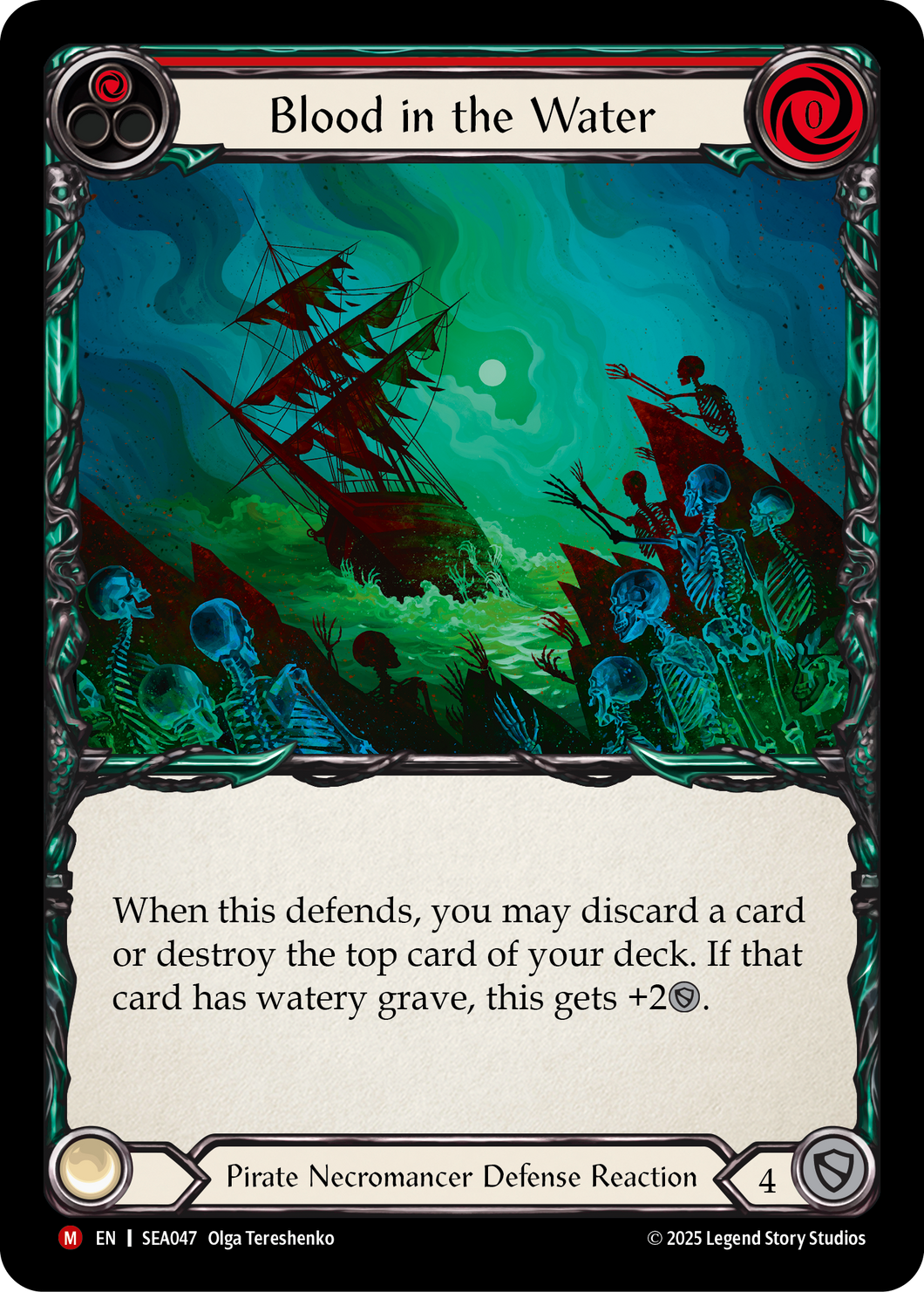 Blood in the Water | Majestic [Rainbow Foil]