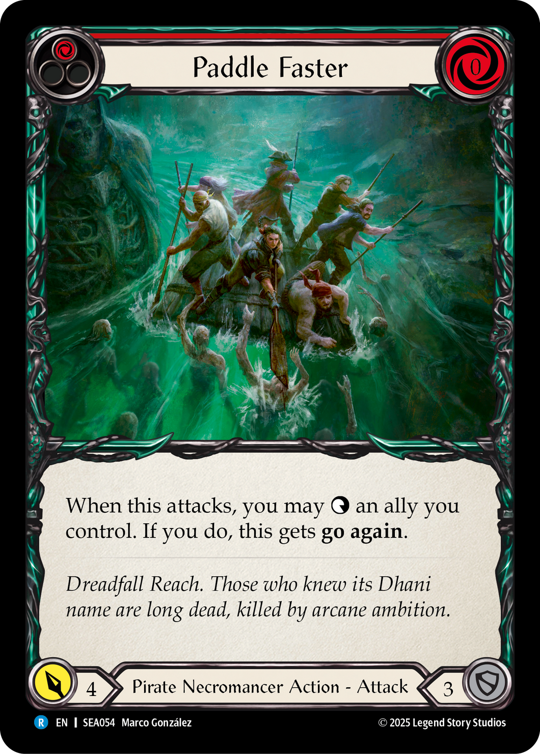 Paddle Faster | Rare [Rainbow Foil]