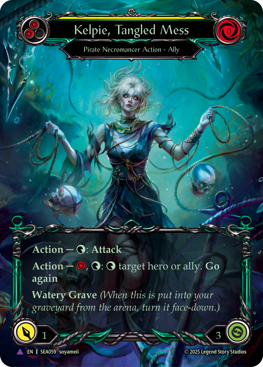 Kelpie, Tangled Mess | Marvel [Cold Foil]