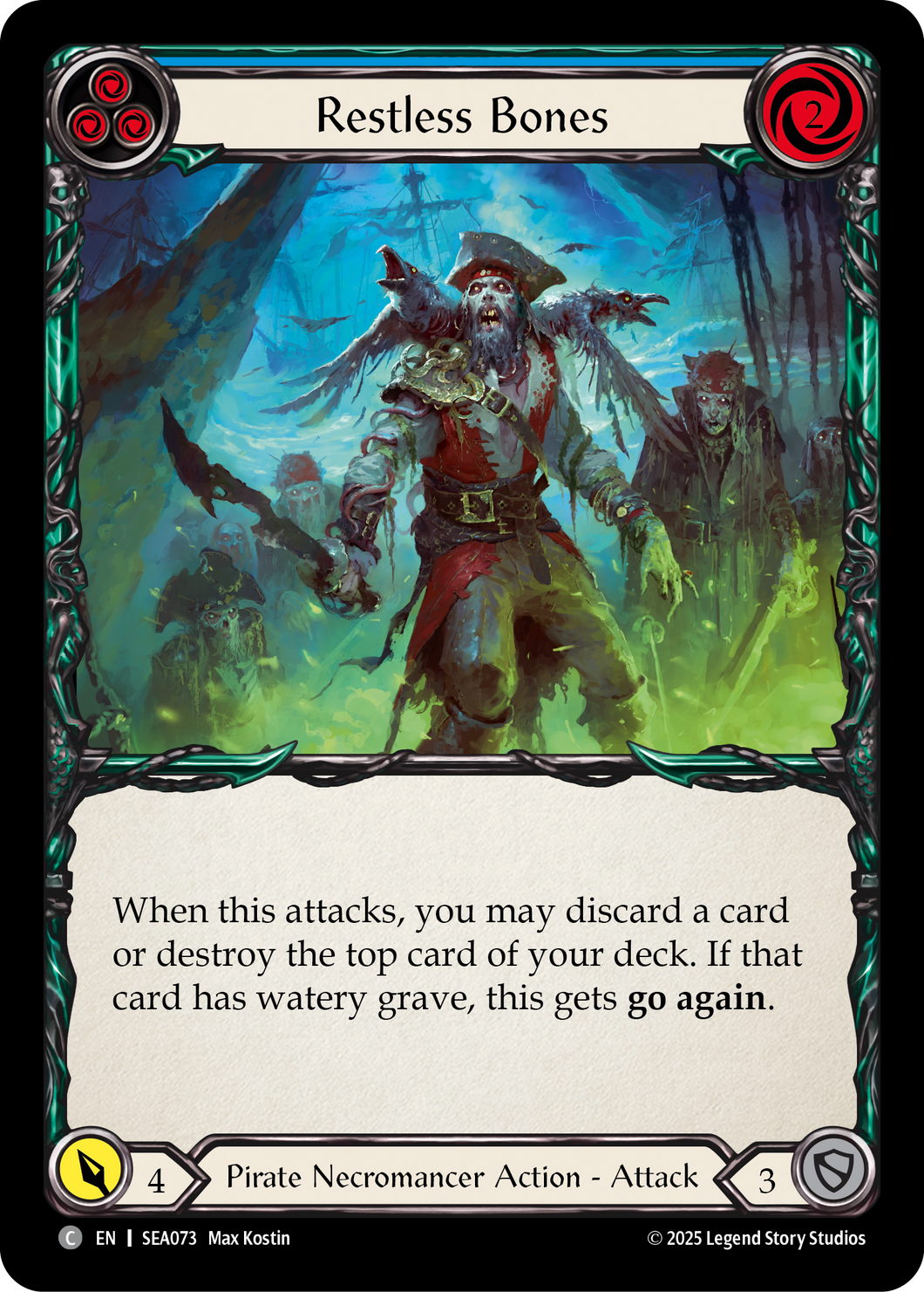 Restless Bones (Blue) | Common
