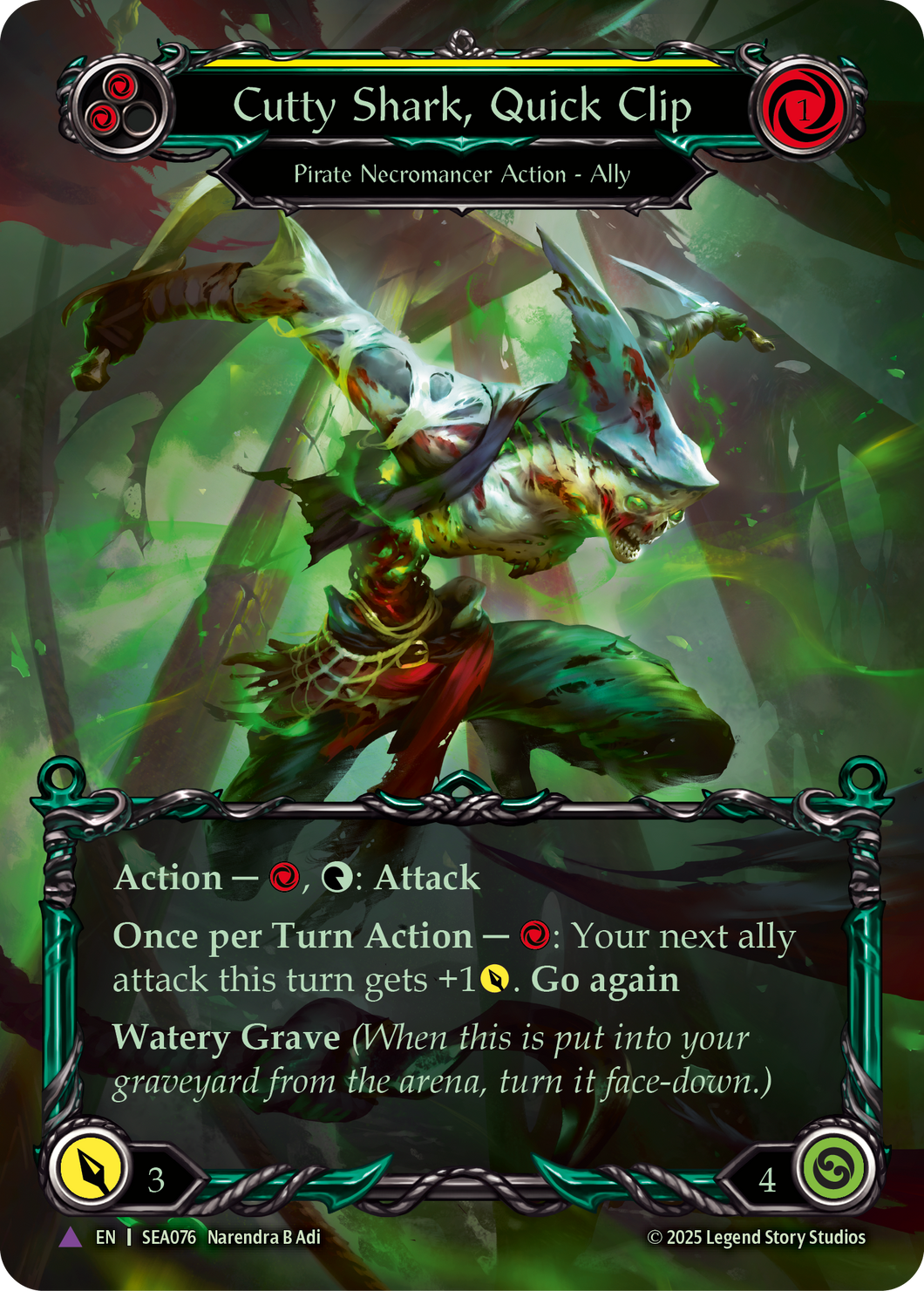 Cutty Shark, Quick Clip | Marvel [Cold Foil]