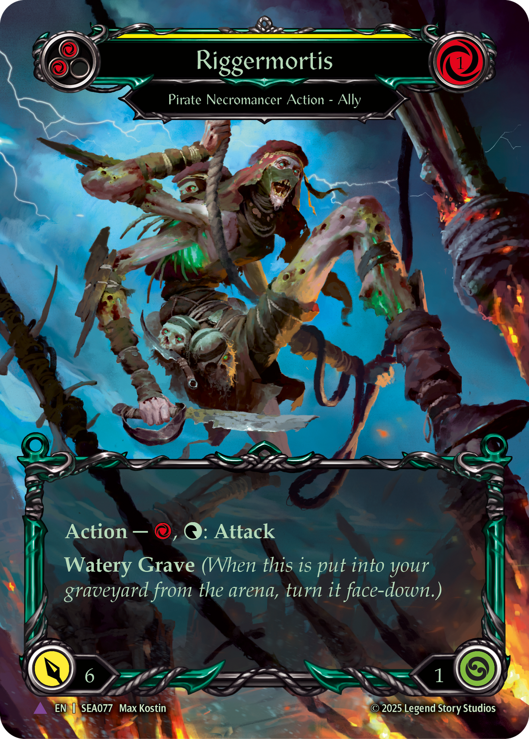 Riggermortis | Marvel [Cold Foil]