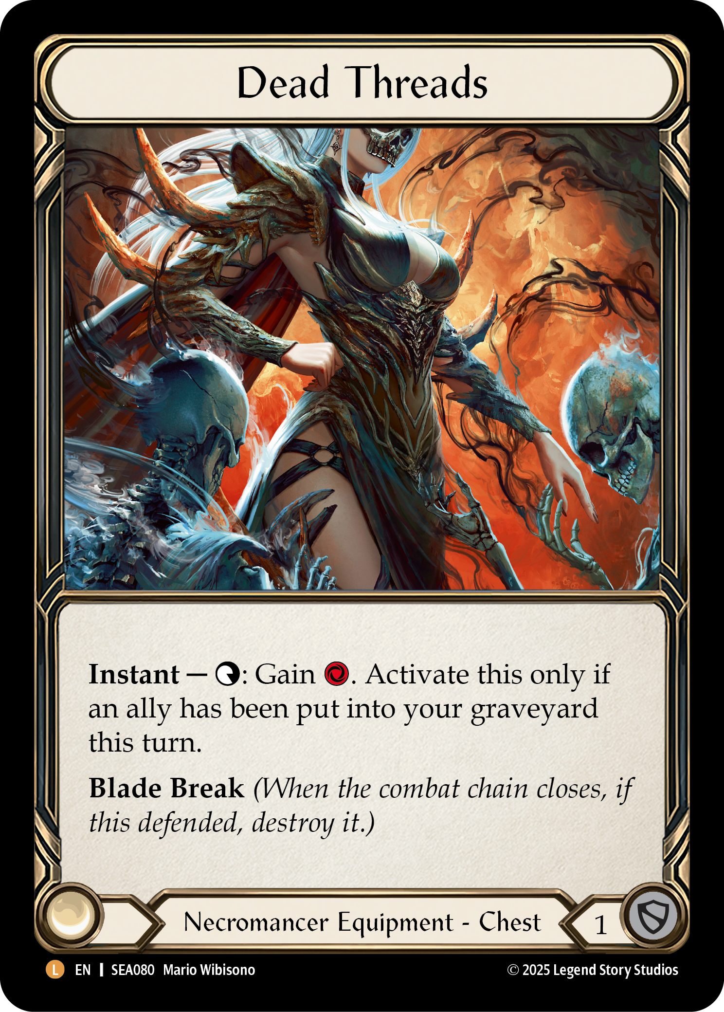 その他 Dead Threads L SEA080 CF FaB Dead Threads (Extended Art) | Treasure Pack | Star City Games