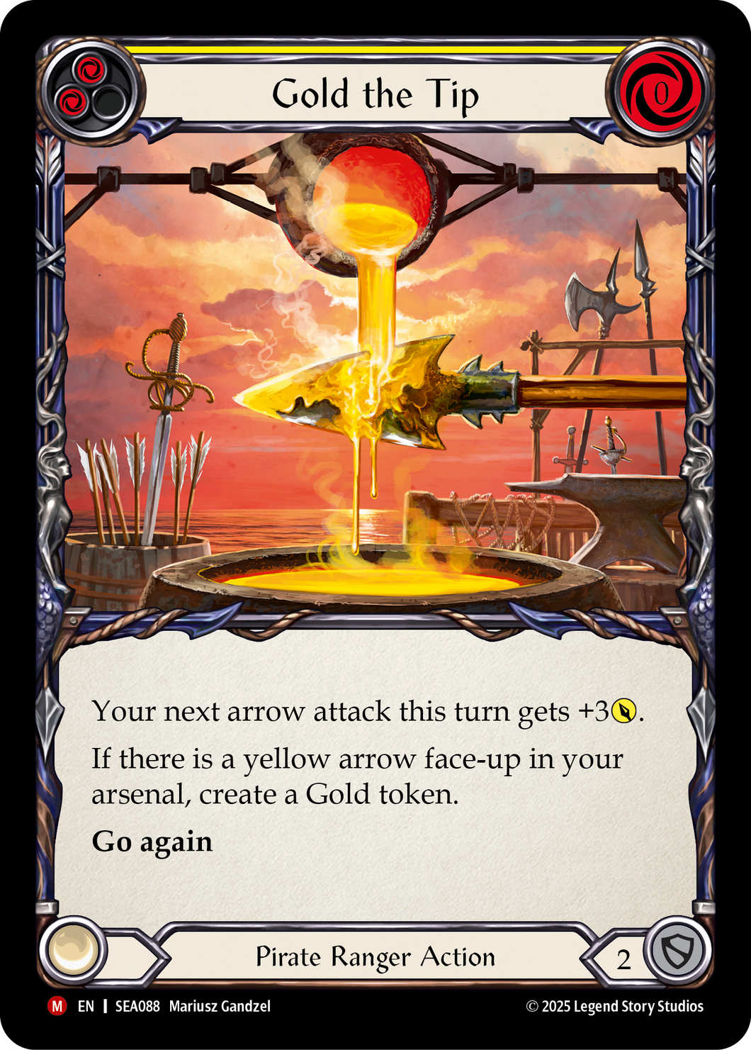 Gold the Tip | Majestic [Rainbow Foil]
