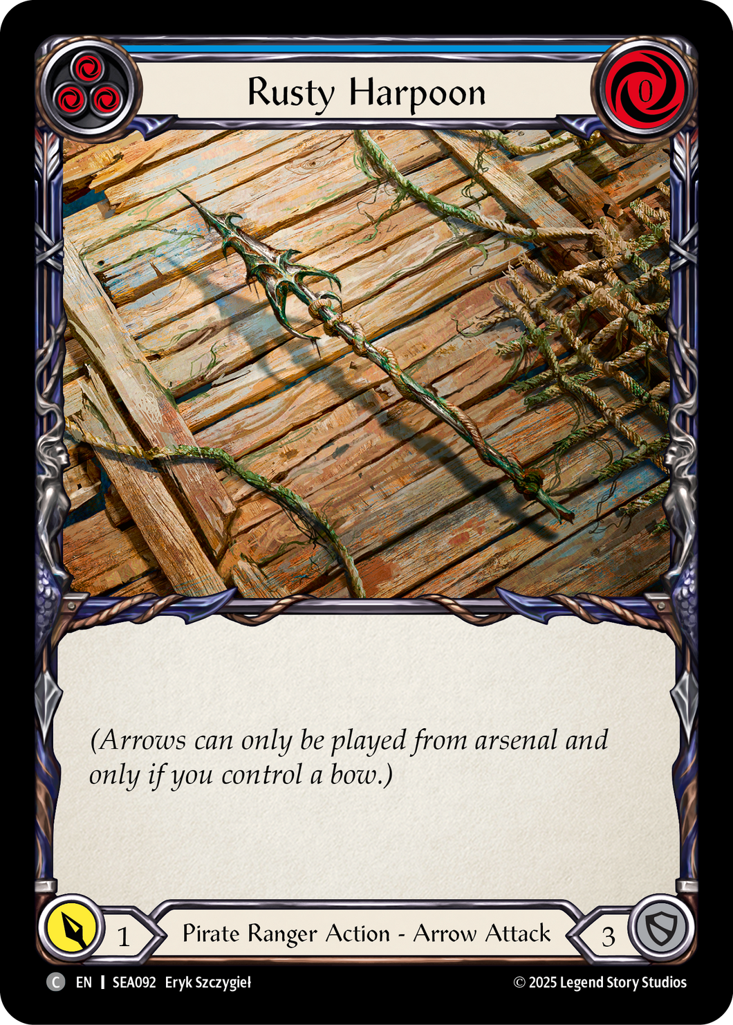 Rusty Harpoon | Common [Rainbow Foil]