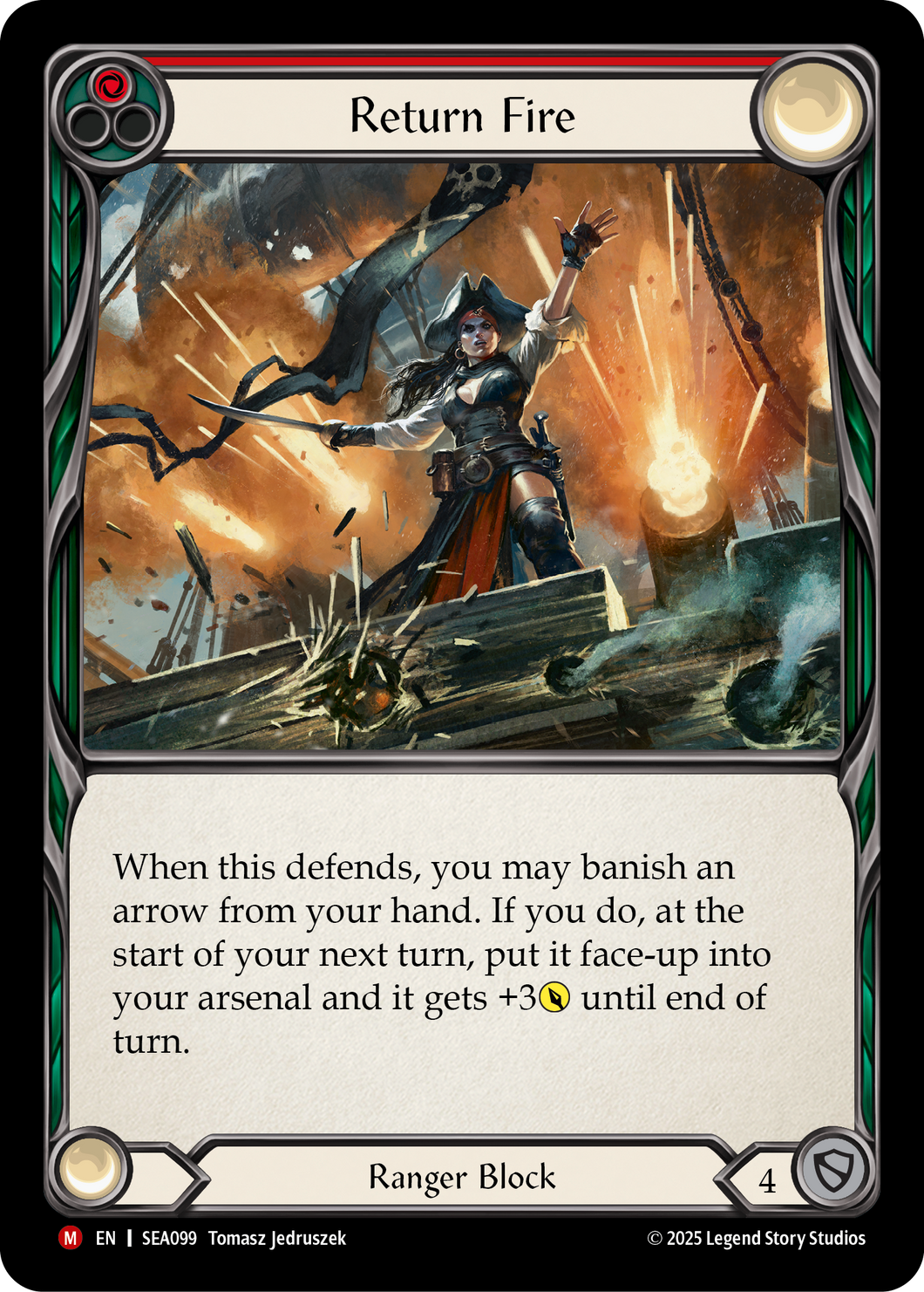 Return Fire | Majestic [Rainbow Foil]